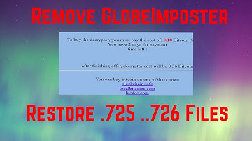 How to Remove .725 .726 Ransomware Restore Files