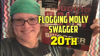 Flogging Molly Swagger Limited Red Bone Vinyl 20th Anniversary #Vinyl Boxed Set Unboxing and Review