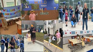 My Daughter’s First Day of Kindergarten🤗Open House Day vlog /Teachers welcoming New students 😻👍🎉🎊🎈🎈