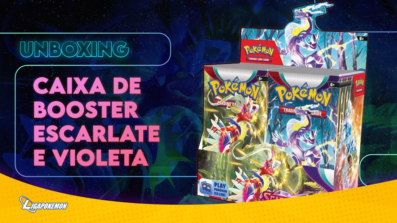 Caixa de Booster - Escarlate e Violeta 2 - Evoluções em Paldea - Epic Game  - A loja de card game mais ÉPICA do Brasil!