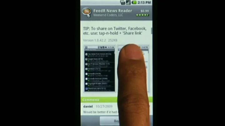 Nexus One - Android Market