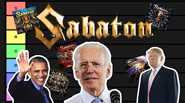 Biden, Trump, and Obama make a Sabaton album tier list