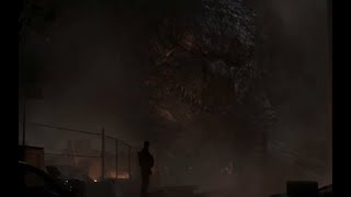 Godzilla 2014 - Godzilla And Ford, Eye To Eye