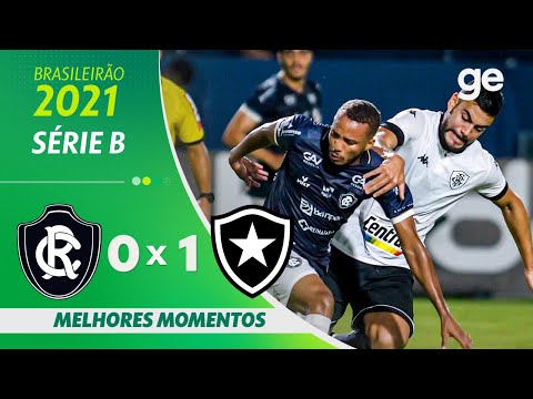 REMO 0 X 1 BOTAFOGO | MELHORES MOMENTOS | 22ª RODADA SÉRIE B 2021 | ge.globo