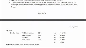 ENGR 318 - Class 1 (Fluid Properties) 23 Aug 2016