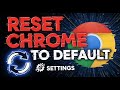 How to Reset Google Chrome to Default Settings Reset Chrome Browser to Default