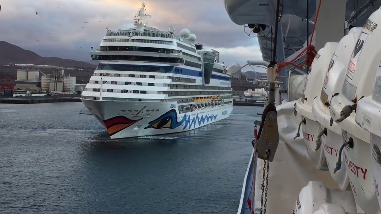 aida cruise ship lanzarote