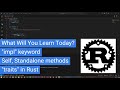 How to create object oriented programming classes like struct using impl keyword and traits?