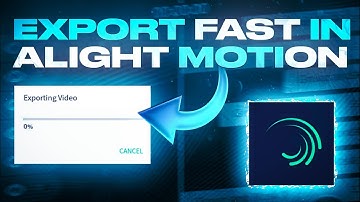 Export Fast In Alight Motion 2021 | Alight Motion Export Problem | Alight Motion Error Fix |