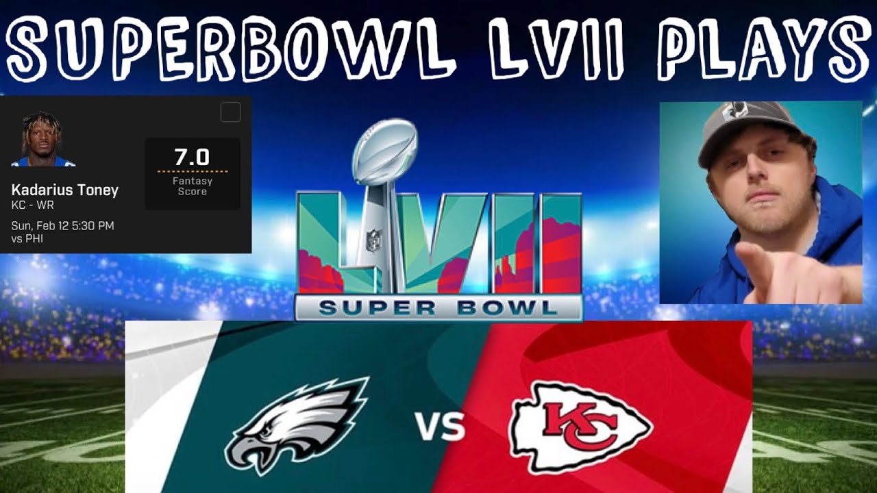 NFL PRIZEPICKS SUPERBOWL LVII LastMinute Plays 2/12/23 KC Chiefs vs PHI Eagles Giveaway