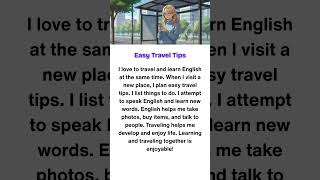 Easy Travel Tips! #education #shorts #english #englishmerl #englishreading