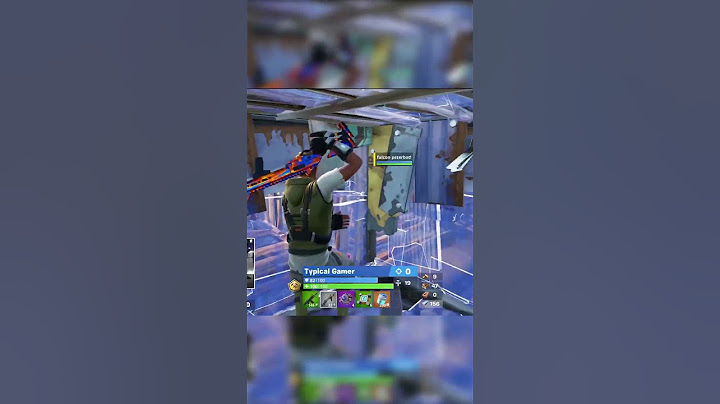 Typical gamer VS Peterbot Fortnite