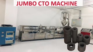 Jumbo CTO Carbon Block Filter Cartridge Making Machine For Big Blue Diameter Filter
