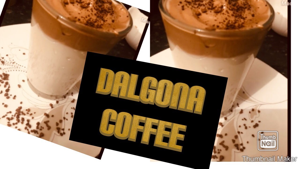 How to make Dalgona Coffee