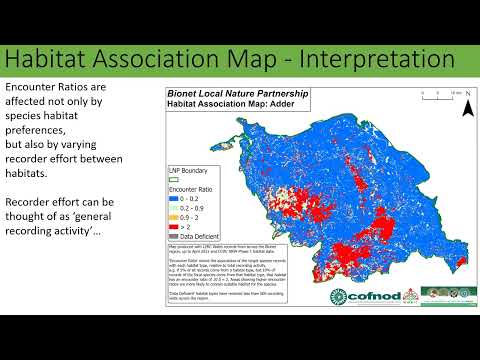 Habitat Association Mapping for Bionet LNP