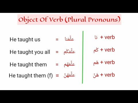Easy Arabic Lesson 39 - Object Of Verb | Ibn Sabah