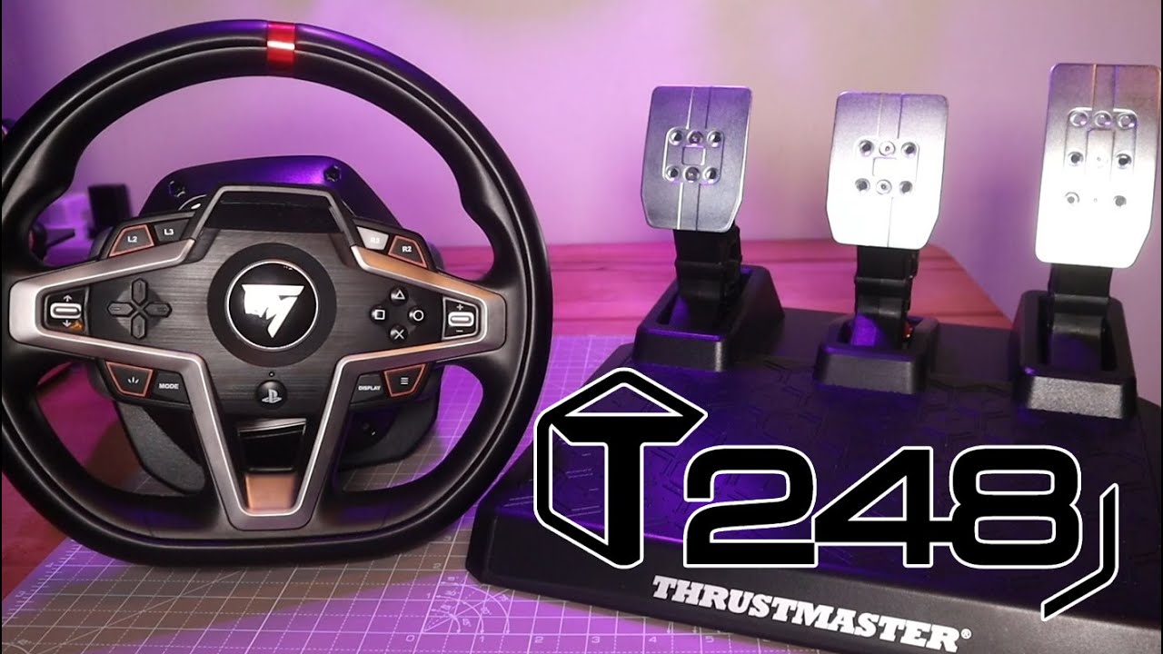Thrustmaster T248 [REVIEW] Is this 'wheel and pedal set' worth buying?  Everything you need to know! 