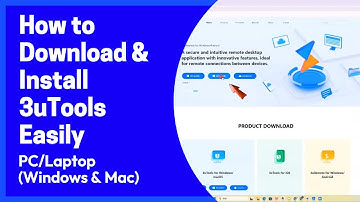 How to Download and Install 3uTools on PC/Laptop (Windows & Mac) Easily