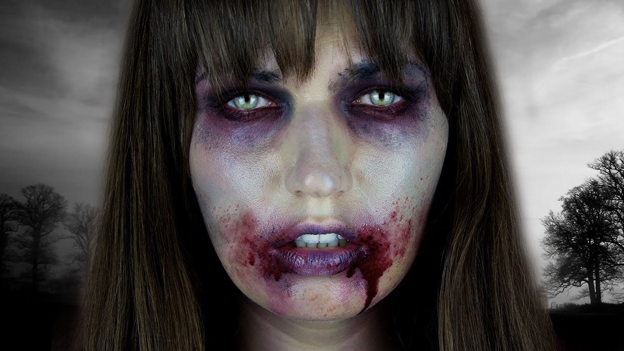 Easy ZOMBIE Makeup that do!! Affordable & Awesome! -