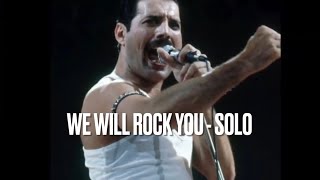 We will rock you guitar solo lesson