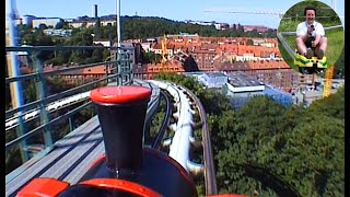 Lisebergbanan (2003 Front Seat POV) - Liseberg Amusement Park Gothenburg Sweden