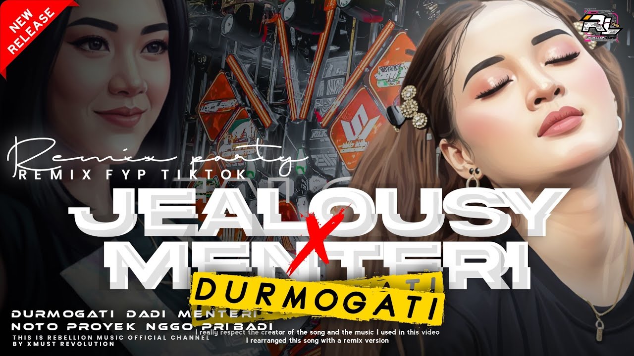 DJ JEALOUSY X MENTERI DURMOGATI FULL NYENI🌴PARTY REMIX TIKTOK FYP TERBARU 2026 ‼️ ROSALIA AUDIO