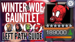 CHEESE - Winter of Woe Gauntlet - All Objectives - LEFT PATH Guide