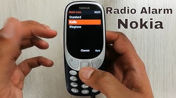 Set Radio As Alarm Clock in Nokia 3310 - Nokia Radio Alarm