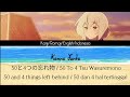 Konno Junko - 50と4つの忘れ物  [ Lyrics: Kanji/Romaji/Eng/Indonesia ] Zombieland Saga: Revenge Eps 3