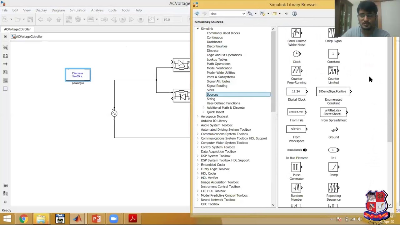 GTU BT 3140915 MATLAB Simulation of Single Phase AC Voltage Controller ...