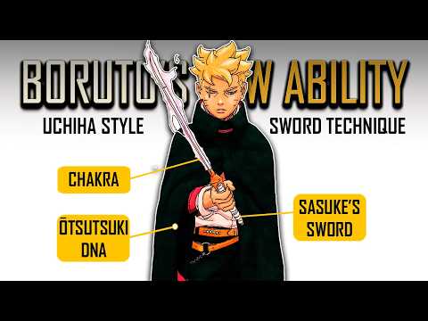 Boruto’s NEW UCHIHA STYLE Jutsu REVEALED!? | BORUTO TWO BLUE VORTEX
