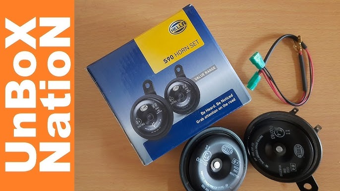 YIYIDA Car Horn Autohupe einfache Verbindung Schließen Sie den  Zigarettenanzünder des Autos an 130db Alarm Hupe Auto Sirene mit Mikrofon  PA-Lautsprechersystem 7 Töne LKW Hupe für 12V Auto Boot etc : 