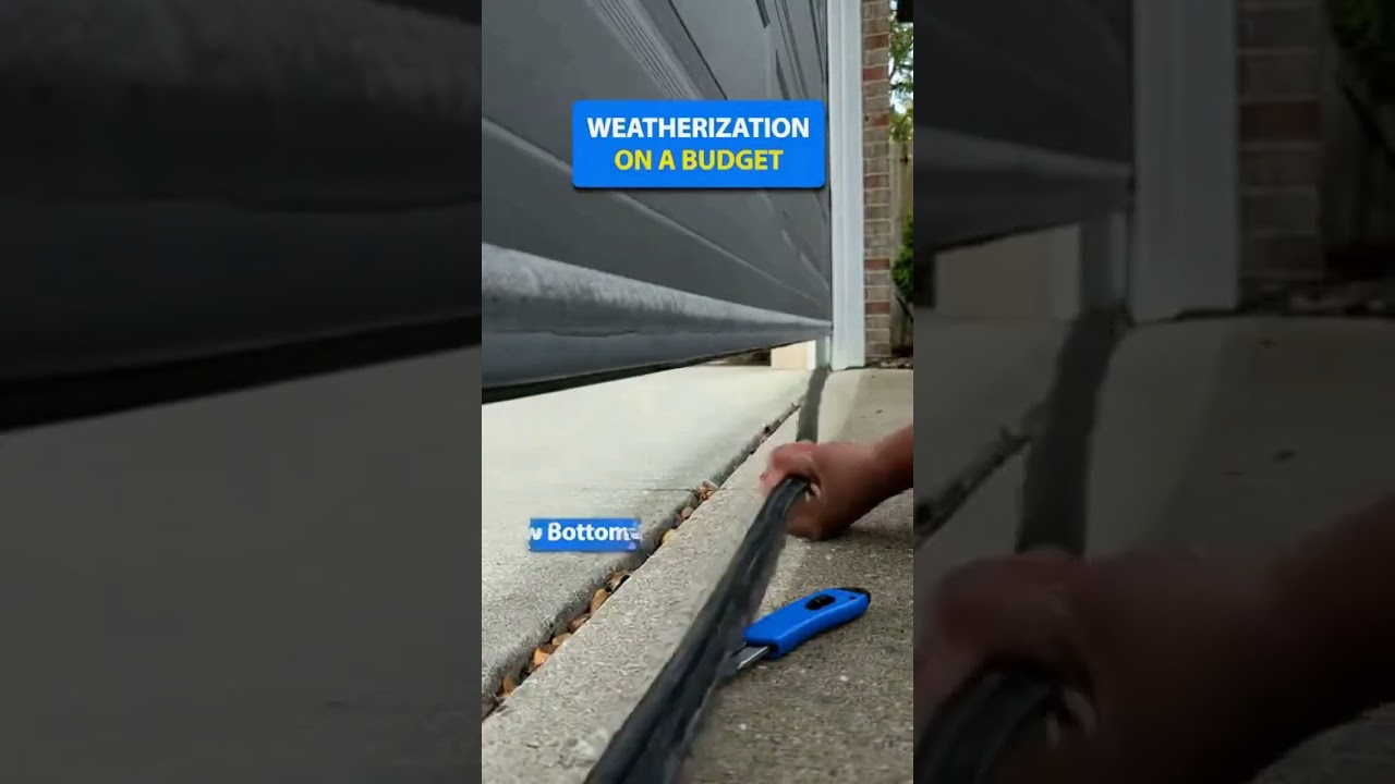 Как недорого улучшить гаражные ворота!