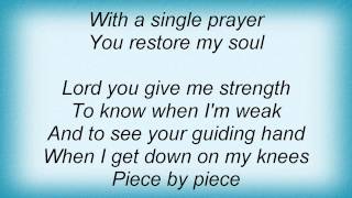 Stacie Orrico - Restore My Soul Lyrics