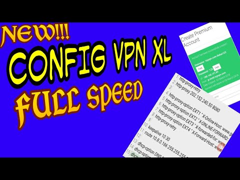 Cara buat config VPN XL Terbaru - YouTube