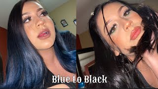 Dying my hair black