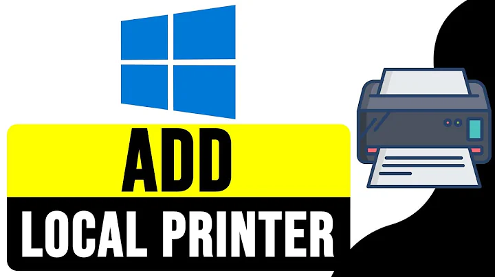 How to ADD a LOCAL PRINTER in WINDOWS 10/11 2025 | Install Printer on PC