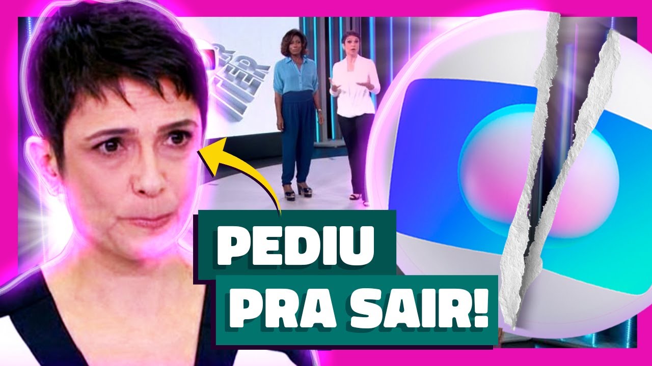 SANDRA ANNENBERG PEDE DEMISSÃO DO GLOBO REPORTER! | Virou Festa