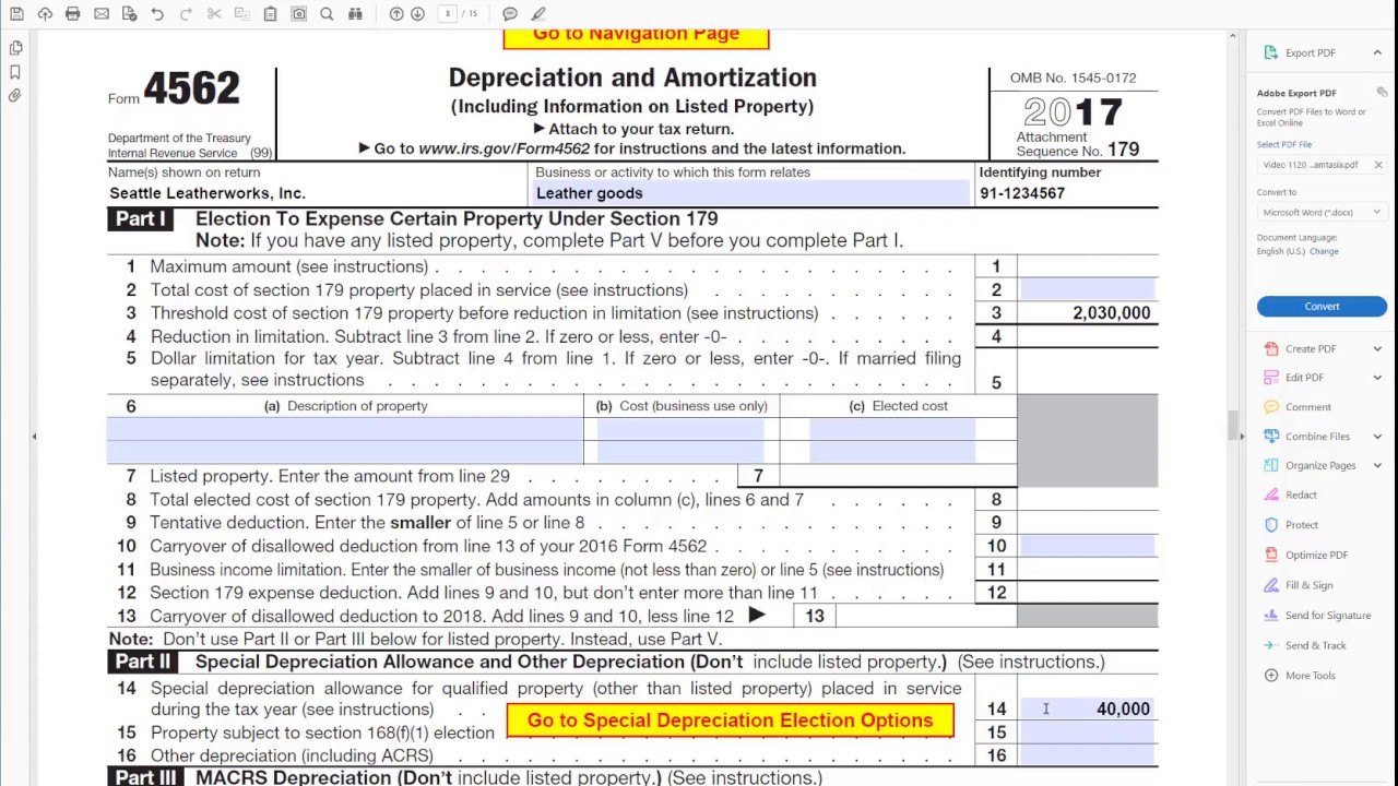 how-to-fill-out-a-self-calculating-form-1120-corporation-tax-return