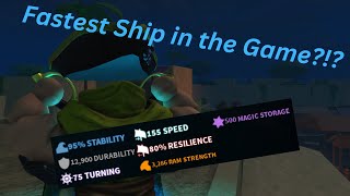 The FASTEST ship in Arcane Odyssey!?