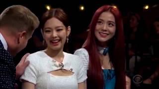 Blackpink The Late Late Show Flinch Game