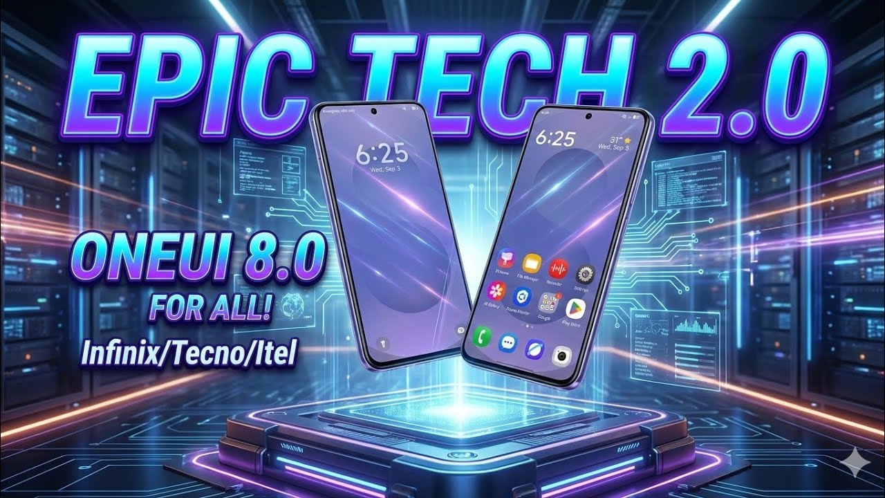 One ui 8 glass theme Xos For all infinix and tecno devices 