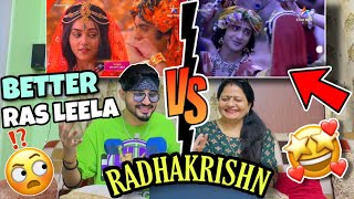 EPIC Reaction on RadhaKrishn RAAS Leela vs Radhakrishn First Raas Leela 😨