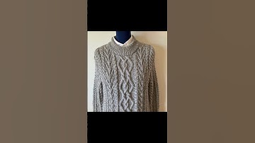 1/13〜1/14 東京ハンドメイドジャパンHMJにて出品する作品紹介です　#ファッション #creema #minne #手編み #セーター #knitting #ニット #アラン