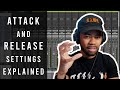 Attack and release compression settings explained