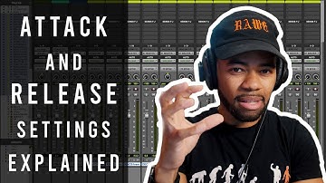 Attack and release compression settings explained