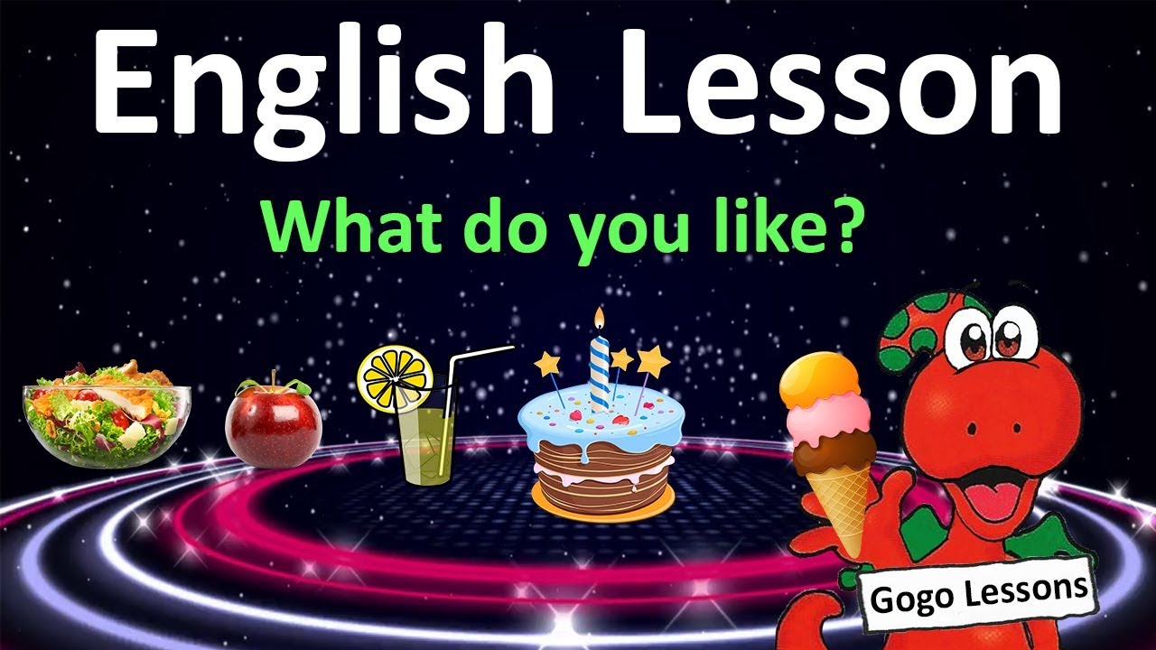 English Lesson 11 What Do You Like Food Vocabulary