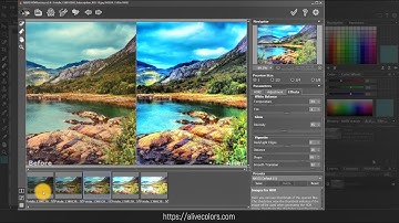 Creating HDR Images Using AliveColors Image Editor