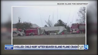4 killed when small plane crashes on Beaver Island