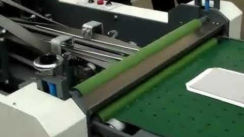 FM 600C double sides folding machine,case folding machine,semi-automatic case wrapping machine